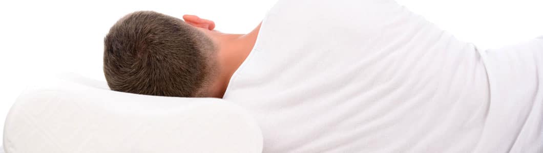 Gesundes Schlafen mit Stützung im HWS Bereich